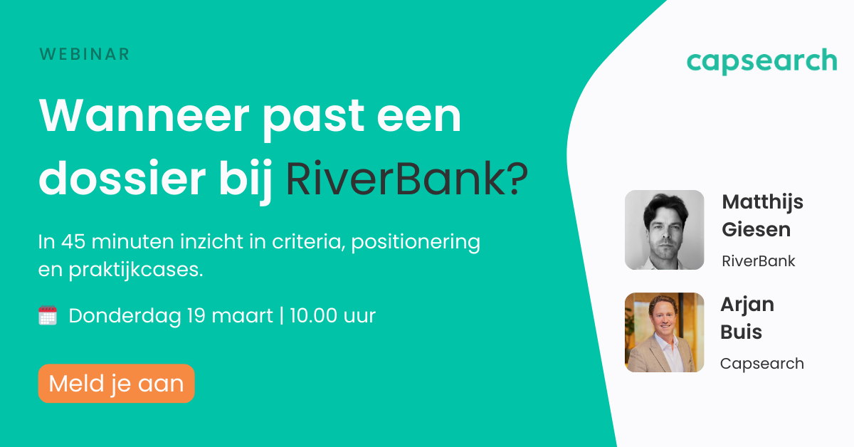 wanneer past een dossier bij RiverBank (1)